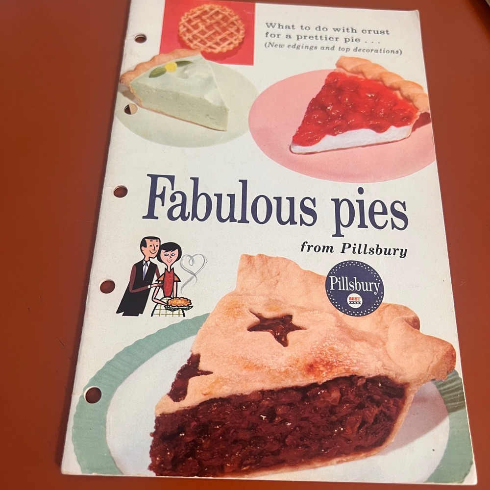 Vintage‎ Fabulous Pies from Pillsbury Recipe Booklet Retro Mid-Century Desserts